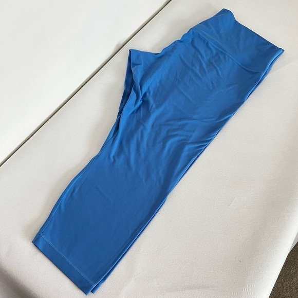 Lululemon Align High-Rise Crop 23" Blue Nile Plus Size 20 Comfy Soft - Picture 3 of 11